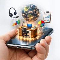 راه اندازی تلفن گویا و خط اختصاصی