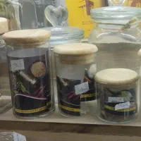 جاادویه شیشه ای  درب چوبی