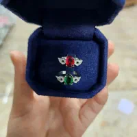 انگشتر نگین مارکینزی نقره اصل