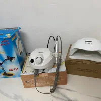 لوازم کاشت ناخن حرفه ای در حد نو