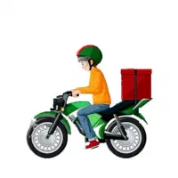 استخدام پیک موتوری