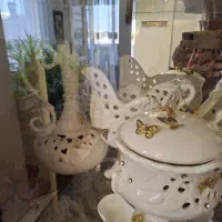 سرویس چینی سفید مخصوص عروس