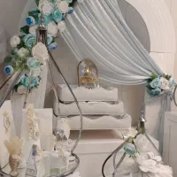 استند عروس داماد و استند تولد