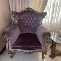 مبل استیل ۹ نفره با میز نهار