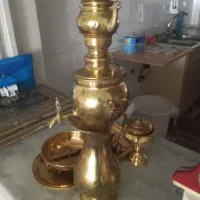 فروش وخریدار سماور برنجی .برنزی لوازم برنجی