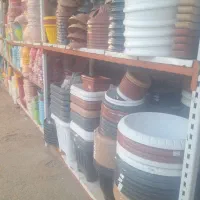 فروش یک مجموعه انبار ابزار گلدان تنگ سفال