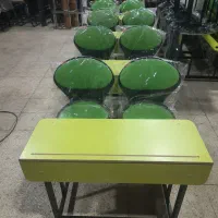 نیمکت تحصیلی صدفی رنگی