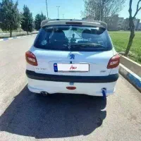 پژو 206 تیپ 2  کارکرد 60 هزار مدل 207 تی فروش فوری