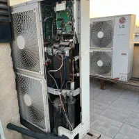 سرویس کار کولرگازی تعمیرات اسپیلت پرتابل داکت سقفی