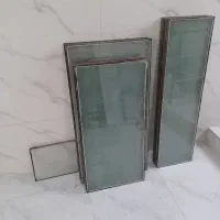 شیشه دوجداره نصف قیمت