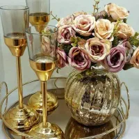 انواع مجسمه شمعدونی و آباژور کادویی