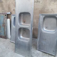 سینک چپ لگن. راست لگن دو لگن وسط لگن