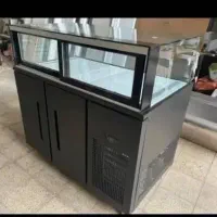 مکعبی شوکیک یخچال قنادی شیرینی پزی کافه فرانسوی