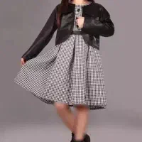 کت وسارافون بچگانه چرم