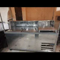 فریزر ۶درب خوابیده  استیل