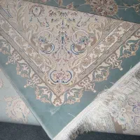یک عددفرش ۱۲ متری آبی فیروزه ای