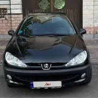 ۲۰۶مشکی تیپ۲ یه لکه رنگ