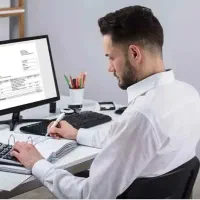 حسابدار/صندوقدار مسلط به سپیدار