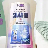 شامپو کراتینه و پروتئین هیدرولیز شده ابریشم