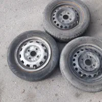 سه حلقه لاستیک ۵۰ الی ۶۰ درصد با رینگ پراید