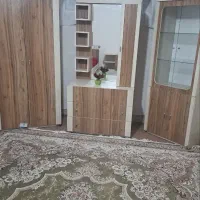 کمد ، میز آرایش، تخت یکنفره ، پاتختی وتشک