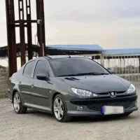 پژو۲۰۶ تیپ ۵تیوفای دوگانه فابریک درحدصفر