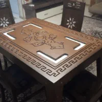 صبحانه خوری چهار نفره چوبی