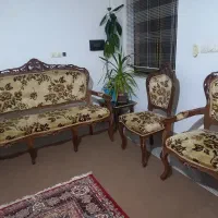 مبل ۹ نفری سلطنتی دست دوم برای باغ وسوئیت