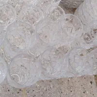 سرویس کریستال ۵۶ پارچه کاملا نو وسالم