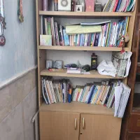 کتابخانه جادار محکم (ام دی آف) کمد دار