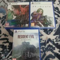 دیسک بازی رزیدنت اویل pragmata death stranding