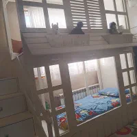 تخت دوطبقه(چوب روسی)