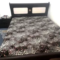 سرویس خواب تخت دونفره چوب خالص