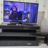 میزتلویزیون ۲تیکه مشکی