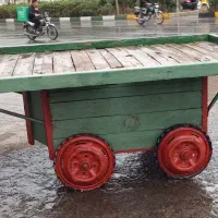 گاری چهار چرخ ...چرخ تافی