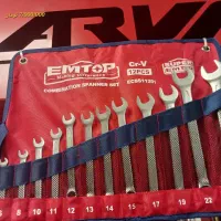 کیف آچار یک سر تخت یک سر رینگ برند EMTOP