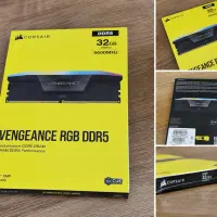 رم کامپیوتر Corsair Vengeance RGB DDR5 32GB CL40