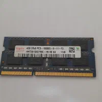 رم لپ تاپی 4 گیگ DDR3 و 1 گیگ DDR2