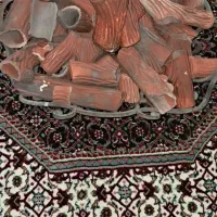 منقل شومینه با ذعال نسوز ،در حد اک ،شومینه