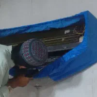 سرویس اسپیلت با دستگاه بخار شو