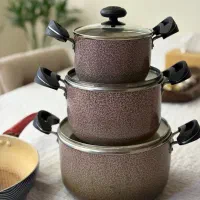 ست ۶تیکه قابلمه + ماهیتابه