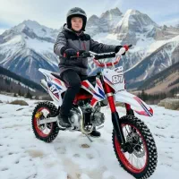 .مینی کراس 125ccوارداتی KTM(استارتی/۱۲سال به بالا)