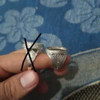 دوتا انگشتر نقره
