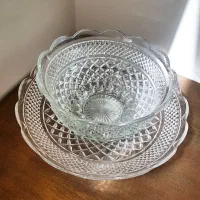 ظرف میوه خوری کریستالی ایتالیایی