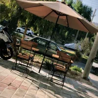 چتر افتابگیر پایه وسط ۳در۳