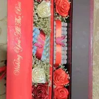 باکس کتابی گل