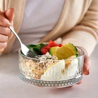 کاسه پاشاباغچه الیسا کد 530042 لب طلایی