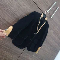 کت شلوار مجلسی بچگانه مخمل جنس خارجی
