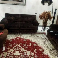 مبلمان راحتی در حد نو ۸ نفره
