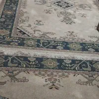 جفت فرش ماشینی ۹ متری و جفت پشتی ترکمن
